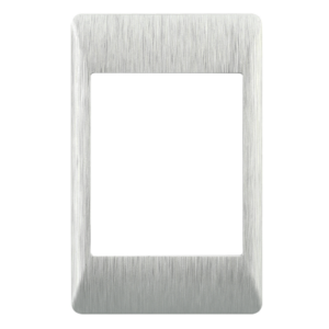 Brightstar ECP612 Brushed Silver Cover - 2x4 Electrical Component