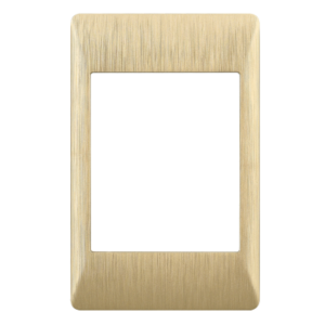 Brightstar ECP613 Brushed Gold Cover - Elegant 2x4 Component