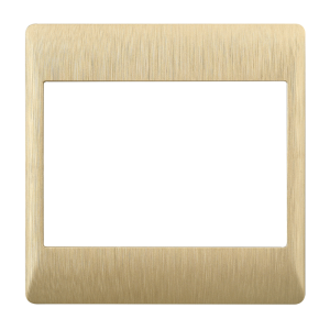 Brightstar ECP619 Brushed Gold 4x4 Electrical Component Cover