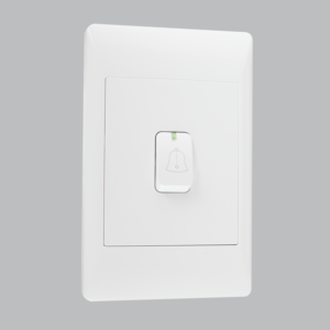 Brightstar ESW037 White Door Bell Switch - 2x4
