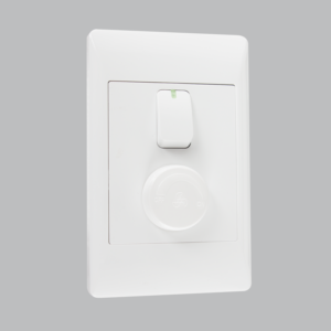 Brightstar ESW042 White Fan Speed Control and Light Switch (2x4)