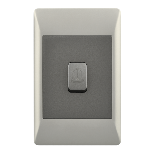 Brightstar ESW087 DUO Door Bell Switch - 2x4 Modern Design
