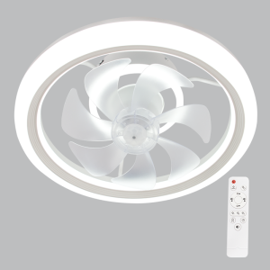 Brightstar FCF021 White 490mm Ceiling Fan with Remote and 3 CCT LED Light