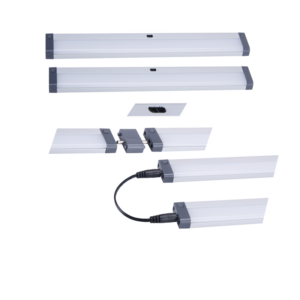 Brightstar FTL013 UC 2-Pack LED Undercounter Strip Light with Sensor Switch (4000K, 2 x 5.5W)