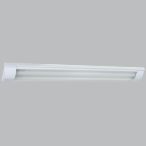 Brightstar Slim Line White LED Flush Mount Light for T8 Tubes