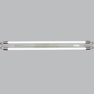 Brightstar Satin Linear Lighting Fixture for 2 x 22W T8 LED Tubes (Tubes Not Included)