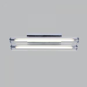 Brightstar FTL622 Chrome Linear Fluorescent Lighting Fixture