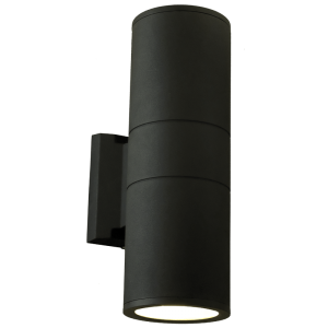 Brightstar L132 Black Die Cast Aluminium Up/Down Outdoor Wall Bracket IP44