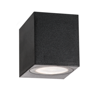Brightstar L367 Matt Black Down Facing Outdoor Wall Bracket, IP65