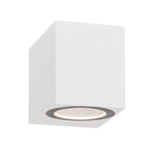 Brightstar L367 Down Facing White Outdoor Wall Bracket with Clear PC Cover and IP65 Rating