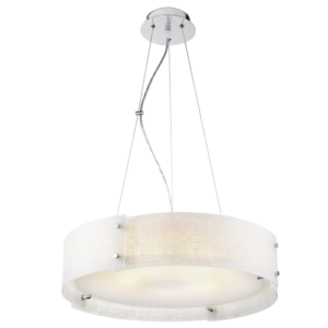 Brightstar PEN175/5 Polished Chrome 5-Light Pendant with Glass