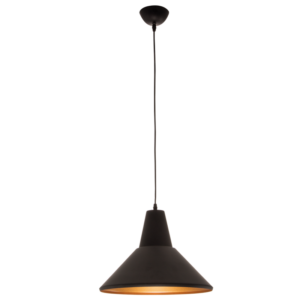 Brightstar PEN548 Black Gold Metal Pendant Light