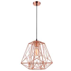 Brightstar PEN584 Copper Metal Pendant Light - Modern Design