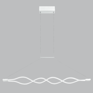 Brightstar PEN732 White Aluminium and Plastic 45W LED Pendant Light, 4000K