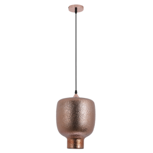 Brightstar PEN840 Copper Metal and Glass Pendant Light