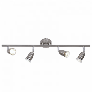 Brightstar S048/4 Satin Chrome 4-Light Spotlight