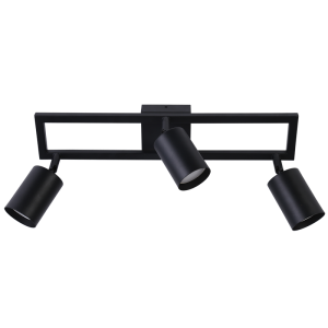 Brightstar S413/3 Black 3-Light Adjustable Spotlight