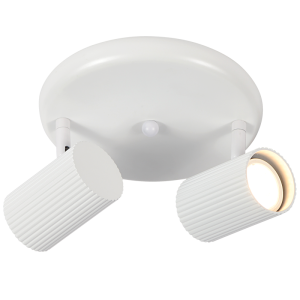 Brightstar S415/2 Matt White Dual Spotlight Fixture