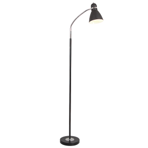 Brightstar SL1098 Black Metal Flexi Head Floor Standing Lamp