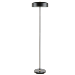 Brightstar SL434 Matt Black and Sand Gold Standing Lamp - 2 x 40W ES