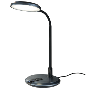 Brightstar TL628 Black 8W LED Desk Lamp with Flexible Arm and Adjustable Colour Temperature