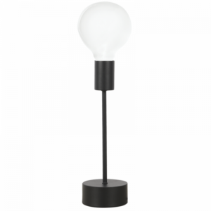 Brightstar TL633 Sand Black Metal Table Lamp (1 x 40W ES)