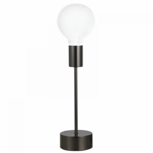 Brightstar TL637 Gun Metal Metal Table Lamp, 1 x 40W ES