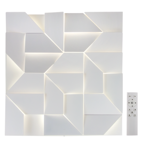 Brightstar WB269 Matt White Dimmable LED Wall Bracket with Remote Control