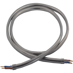 Brightstar Metal Hose Wire - Chrome Finish, Sold per Meter