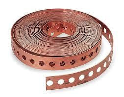 0.5mm x 12mm Copper Earth Strapping (13m Length)